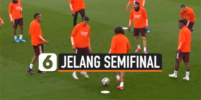 VIDEO: Real Madrid Latihan Jelang Pertandingan Semifinal UCL Lawan Chelsea