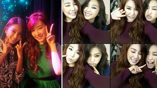 Tiffany SNSD & Bora Sistar