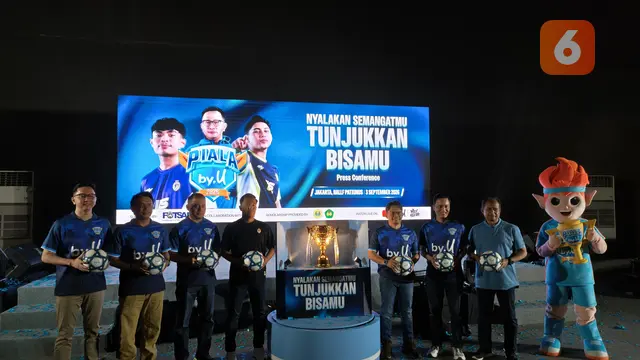 Rambah Kampus dan Klub, Piala by.U 2026 Buka Akses Beasiswa hingga Karier Futsal Profesional