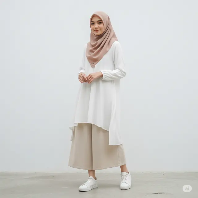 8 Outfit Ibu Muda Berhijab 30 Tahun ke Atas Agar Terlihat Lebih Muda