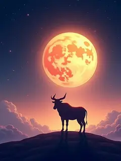 logo ramalan zodiak taurus (sumber: AI generated)