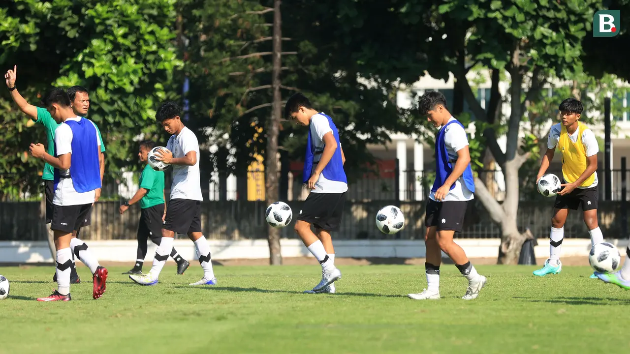Latihan Timnas Indonesia U-17