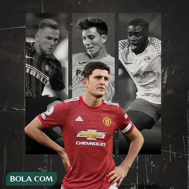 Harry Maguire, Dayot Upamecano, Pau Torres dan Milan Skriniar