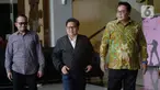 Wakil Ketua DPR RI Muhaimin Iskandar (tengah) usai menjalani pemeriksaan di Gedung KPK, Jakarta, Rabu (29/1/2020). Muhaimin yang akrab disapa Cak Imin diperiksa dalam kasus suap terkait proyek Kementerian Pekerjaan Umum dan Perumahan Rakyat Tahun Anggaran 2016. (merdeka.com/Dwi Narwoko)