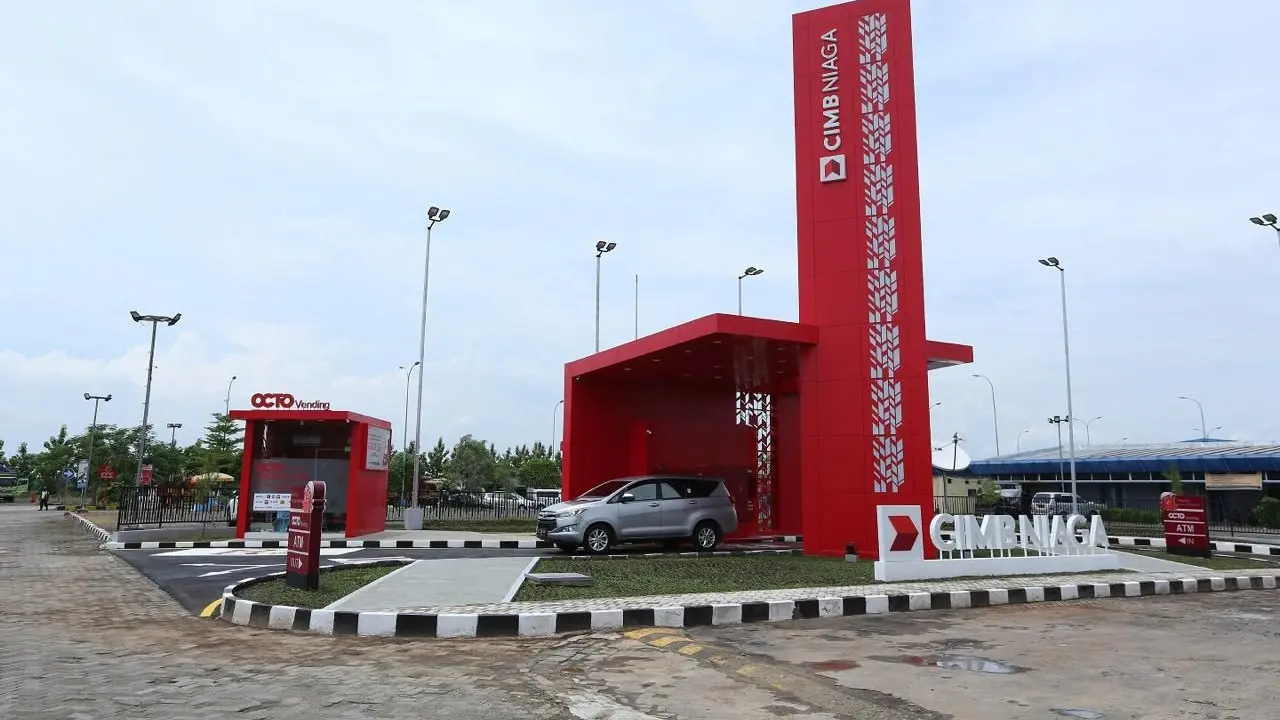 PT Bank CIMB Niaga Tbk (CIMB Niaga) menghadirkan ATM Drive Thru di Rest Area KM 164 Tol Cipali arah Jakarta. (Foto: CIMB Niaga)