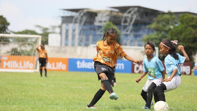 MilkLife Soccer Challenge - Semarang 2025. (Foto: Liputan6.com/Felek Wahyu)
