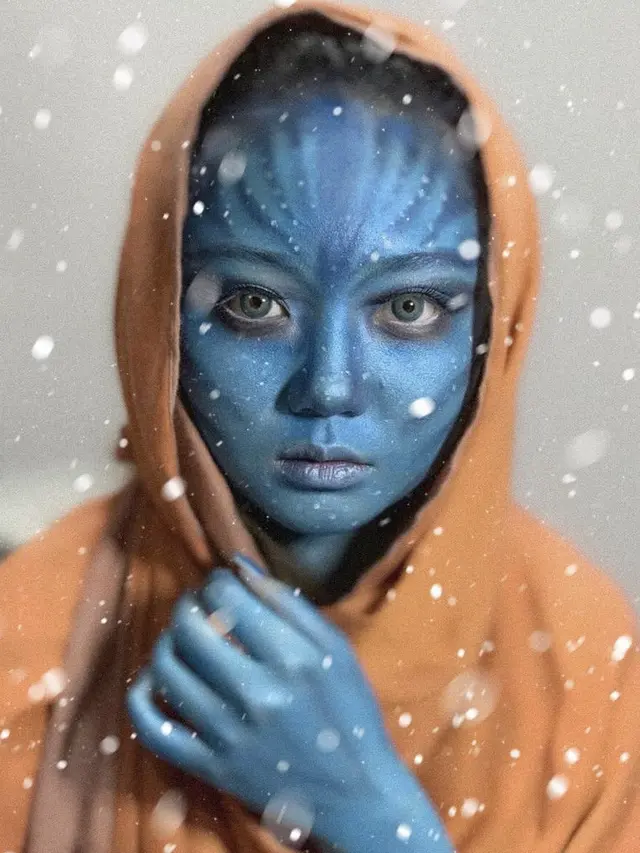 Potret Art Makeup Vanessa Khong Tunangan Indra Kenz dari Cantik Hingga Menyeramkan/@vanessakhongg