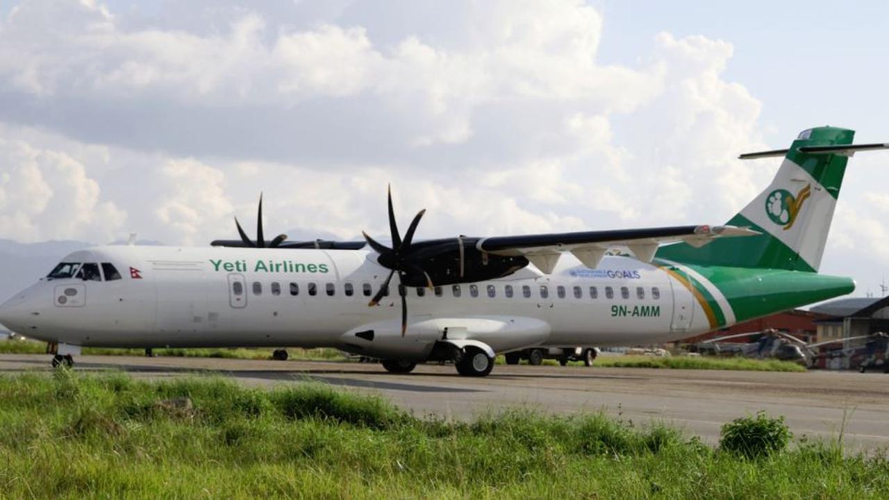 Pesawat Yeti Airlines. Foto: https://www.yetiairlines.com/