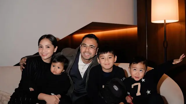 Potret Kebersamaan Raffi-Nagita dan Tiga Anaknya (credit: instagram/raffinagita1717)