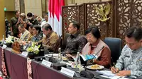 Kemenko Bidang Perekonomian bersama Badan Informasi Geospasial (BIG) dan Kementerian terkait menggelar rapat kerja nasional (Rakernas) One Map Policy Summit 2024. (Foto: Liputan6.com/Tira Santia)