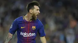 1. Lionel Messi (Barcelona) - 13 Gol (1 Penalti). (AFP/Lluis Gene)