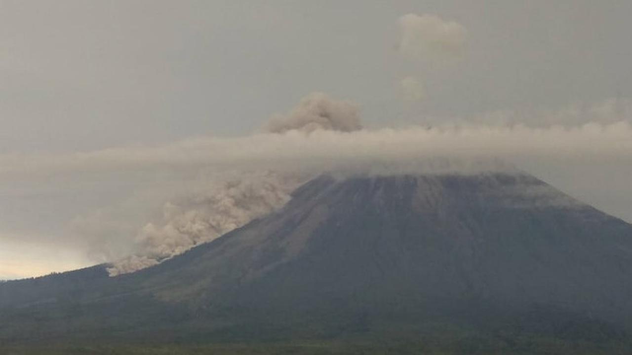 Waspada, Gunung Semeru Sedang lepas Energi