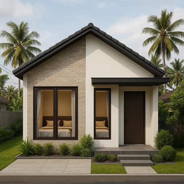 ⁠Desain Rumah Minimalis 6x10 Terbaru(ChatGPT)