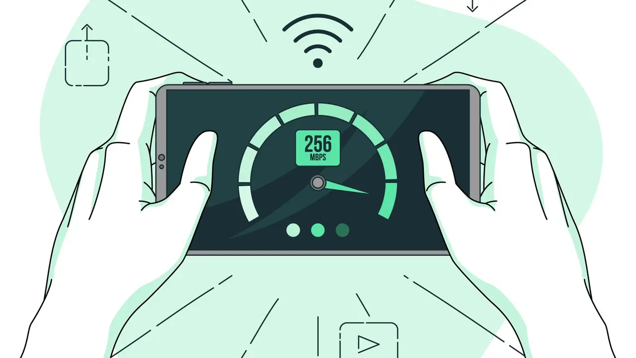 Ilustrasi Kecepatan Internet
