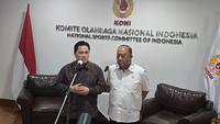 Menpora Erick Thohir Temui KONI, Bahas Transformasi dan Sinergitas Organisasi Olahraga