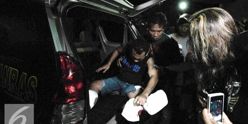 20161229- Supir Perampokan Sadis Pulomas Tiba di RS Polri -Jakarta- Yoppy Renato