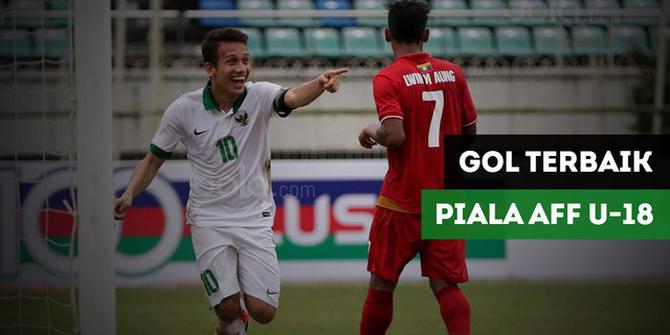 VIDEO: Egy Maulana Cetak Satu dari 5 Gol Terbaik pada Piala AFF U-18