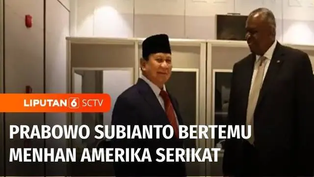 Menteri Pertahanan Prabowo Subianto menghadiri pertemuan bilateral dengan Menteri Pertahanan Amerika Serikat Lloyd Austin di Singapura. Keduanya membahas sejumlah isu di kawasan serta kerja sama bidang pertahanan.