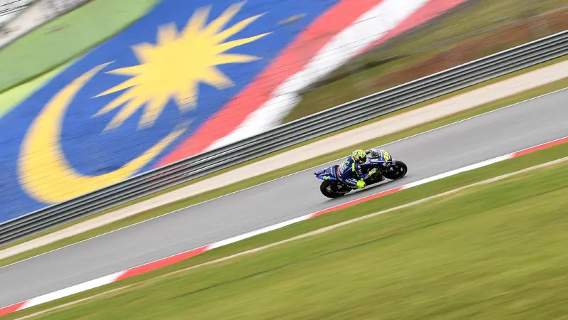 FOTO: FP2 MotoGP Malaysia, Valentino Rossi Posisi ke-6