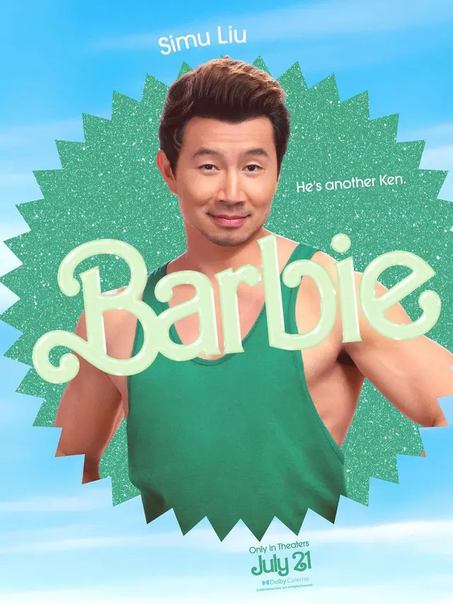 Simu Liu bintangi Barbie The Movie. (Foto: Instagram/wbpictures)