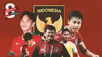 Timnas Indonesia - Salman Alfarid, Muhammad Iqbal, Alfriyanto Nico, Dzaky Asraf dan Indra Sjafri (Bola.com/Decika Fatmawaty)