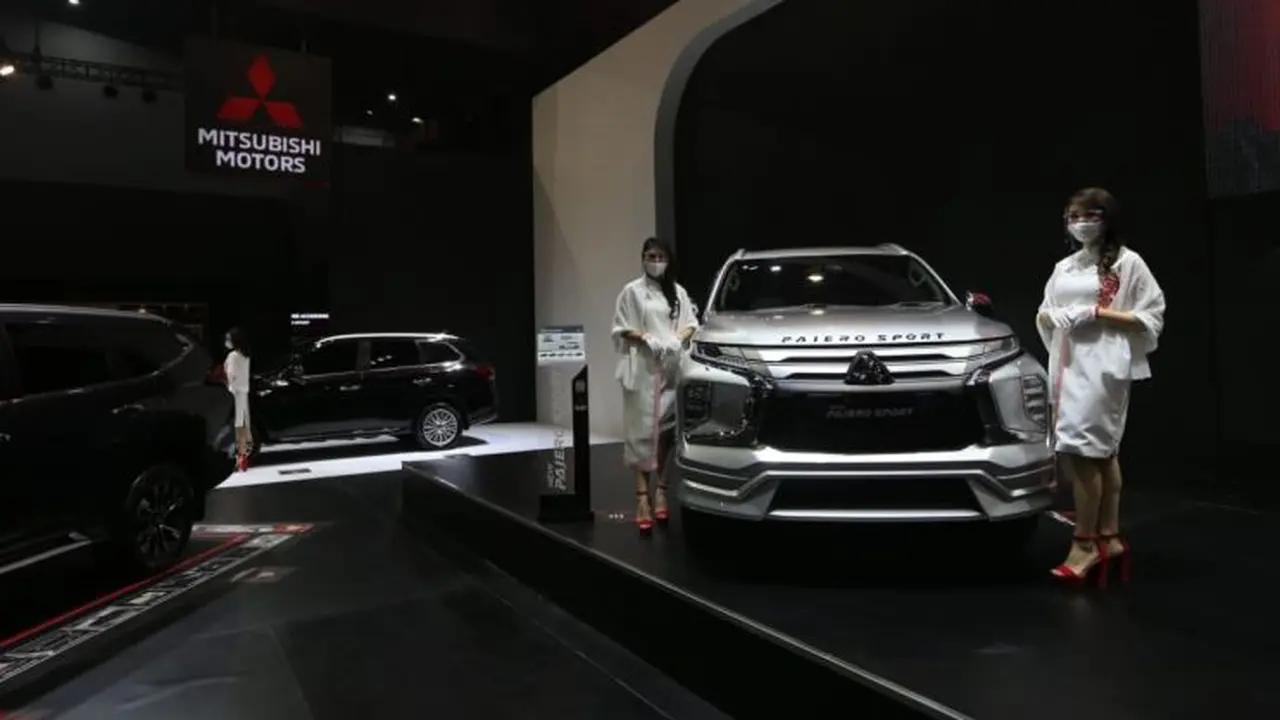 Mitsubishi di IIMS Hybrid 2021 (MMKSI)