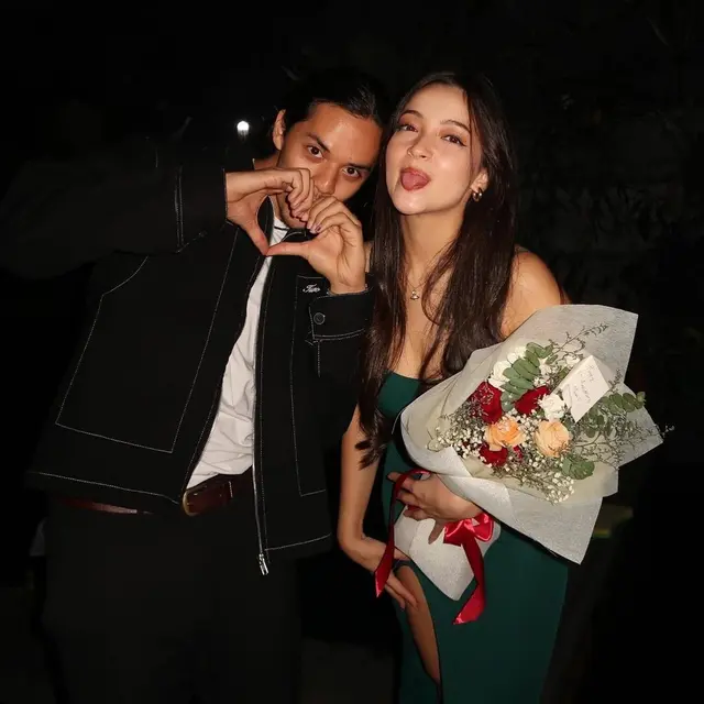 6 Potret Megan Domani dan Jeremie Rayakan Anniv, 5 Tahun Pacaran Beda Agama