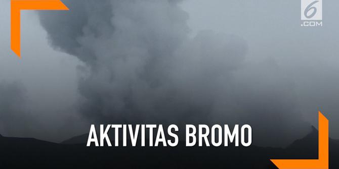 VIDEO: Gunung Bromo Gempa dan Keluarkan Abu Vulkanik