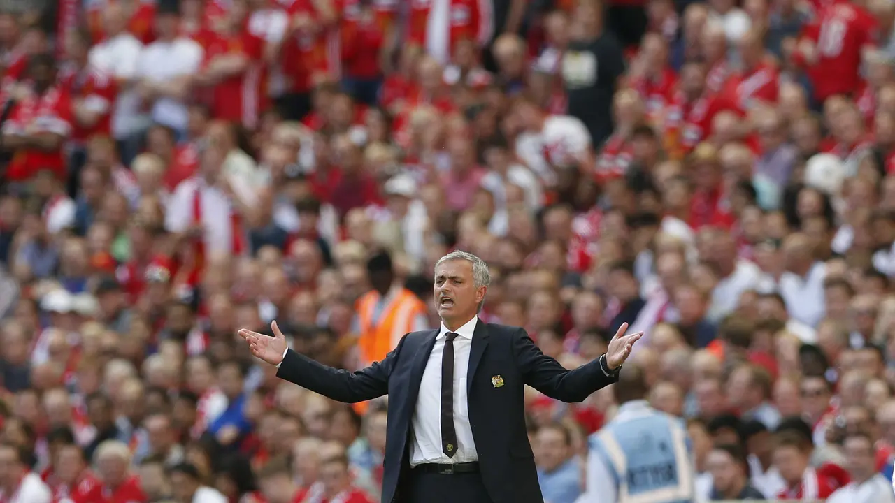 Manajer MU Jose Mourinho