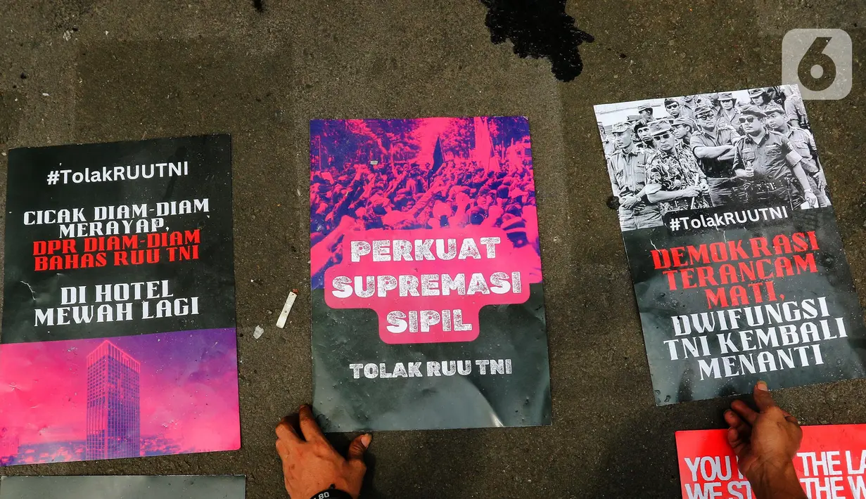 RUU TNI dinilai menjauhkan TNI dari semangat profesionalitas sebagai prajurit. (Liputan6.com/Herman Zakharia)