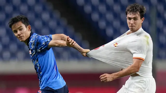 Foto: Marco Asensio Tentukan Kemenangan 1-0 atas Jepang dan Loloskan Spanyol ke Final Olimpiade Tokyo 2020