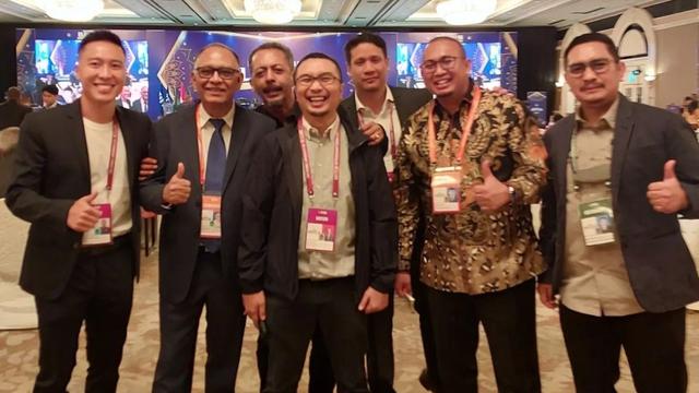 FOTO Arthur Irawan Ikut KLB PSSI 2023
