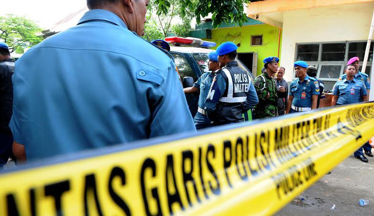 Suasana di Pangkalan Utama TNI AL terlihat penjagaan ketat dari para prajurit TNI AL (Liputan6.com/Andrian M Tunay)