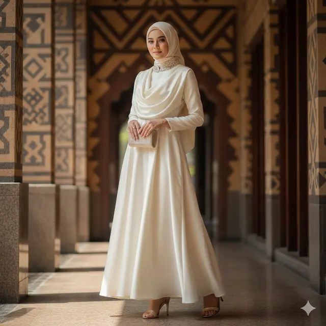 Gamis Model Janggan yang Tren di 2026