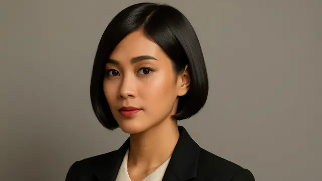 7 Model Rambut French Bob Cocok untuk Wajah Mungil dan Gaya Busana Retro