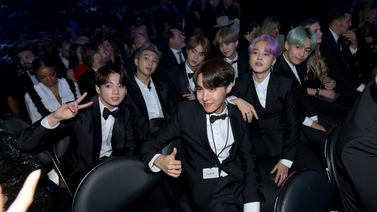 BTS di Karpet Merah Grammy