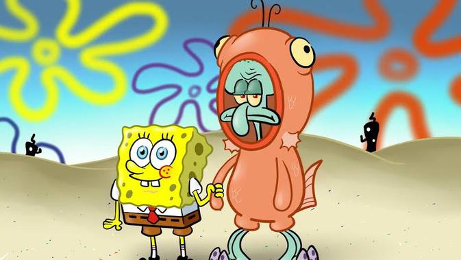 Squidward dan SpongeBob