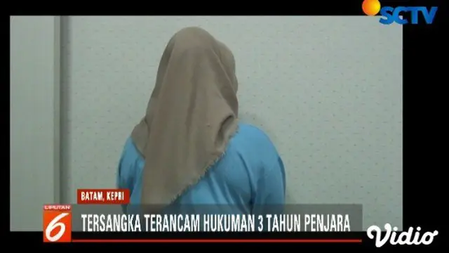 Seorang ibu rumah tangga di Batam, Kepri, terpaksa berurusan dengan polisi karena menyebarkan berita bohong terkait rekapitulasi suara