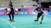 Leo Rolly Carnando/Indah Cahya Sari Jamil meneruskan perjalanan ke perempat final Kejuaraan Dunia Bulutangkis Junior 2019. (dok. PBSI)