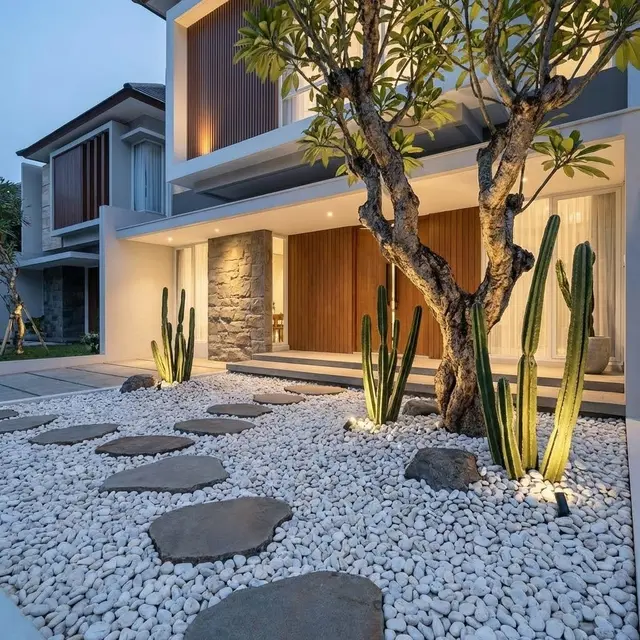 Inspirasi Taman Depan Rumah Tanpa Pagar yang Estetik