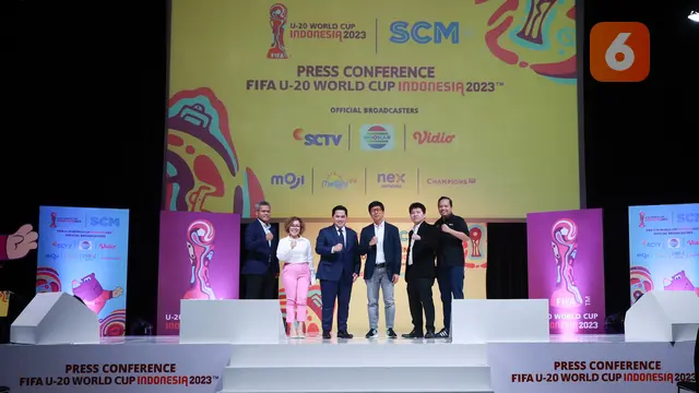 Konferensi Pers Emtek Siarkan Piala Dunia U-20