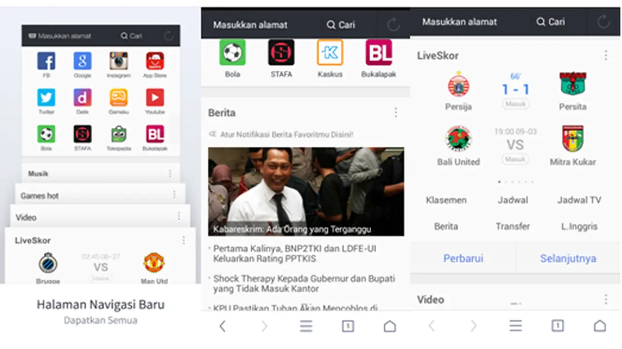 Pembaruan UC Browser, Tampilan Lebih Fresh dan Akses Lebih Cepat