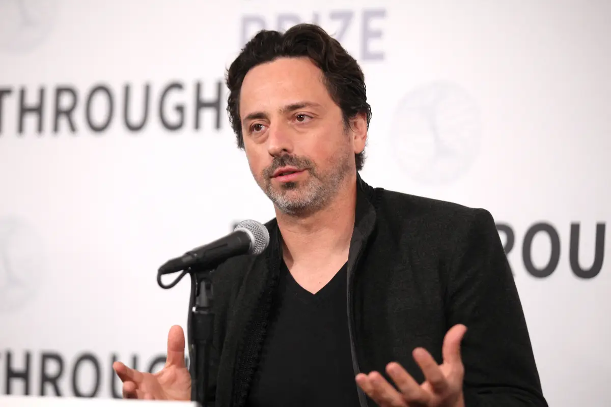 Sergey Brin. *Kelly Sullivan / GETTY IMAGES NORTH AMERICA / Getty Images via AFP)