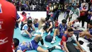 Kekalahan ini memupus harapan Lavani untuk mencetak sejarah baru di ajang Proliga. (Liputan6.com/Helmi Fithriansyah)