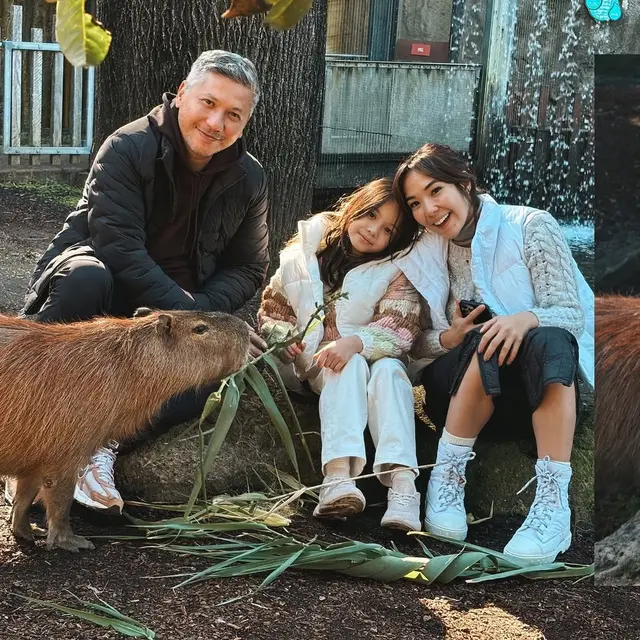 8 Gaya Liburan Gisella Anastasia dan Gading Marten Bersama Gempi yang Bakal Liburan Natal ke Korea Selatan