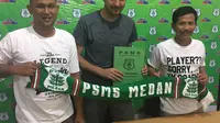 PSMS Medan rekrut Dilshod Sharofetdinov (Liputan6.com/Reza Efendi)