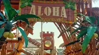 Aloha Playground yang terletak di Jl. Laksamana Yos Sudarso, Dadap, Kec. Kosambi, Tangerang. Aloha Playground adalah tempat bermain yang luas dengan desain yang terinspirasi oleh gaya Hawaii. (dok. Liputan6.com/Farel Gerald)