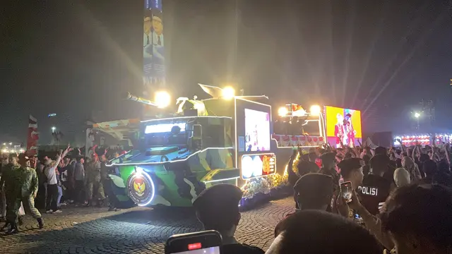 Festival kendaraan hias bagian dari rangkaian Pesta Rakyat 2026 dalam rangka merayakan HUT ke-81 RI.