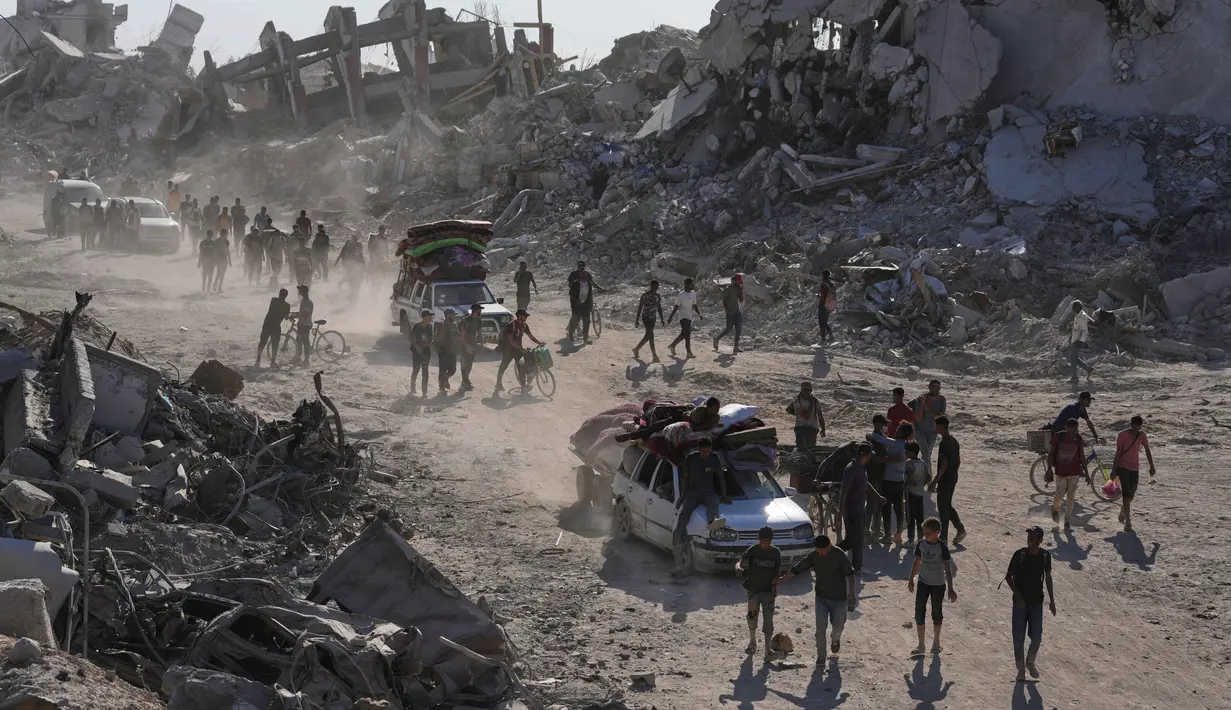 Sementara, untuk tahapan berikutnya masih dalam pembahasan. (AP Photo/Jehad Alshrafi)