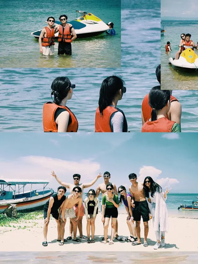 Bintang Dari Jendela SMP Liburan di Tanjung Benoa, Bali (Foto: Instagram/@aaditzky/@rey_bong26)